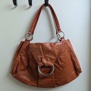 HOBO International sunset orange shoulder bag